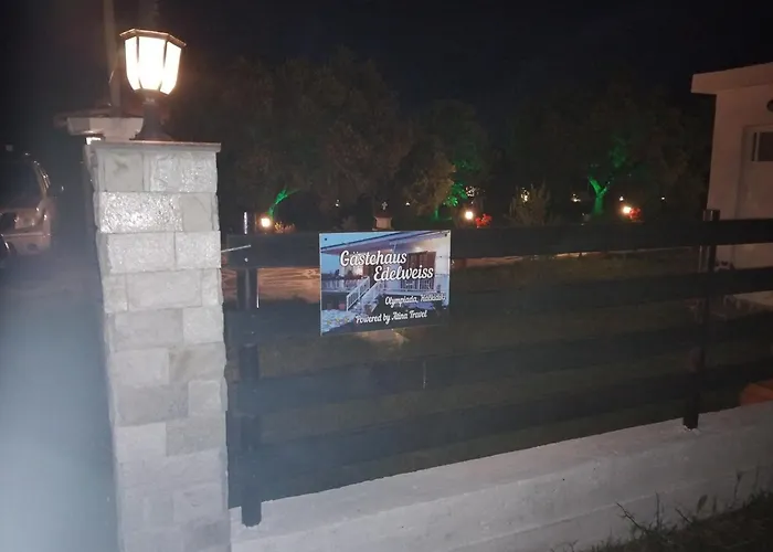 Gaestehaus Edelweiss Halkidikis Tatil Evi Olympiada